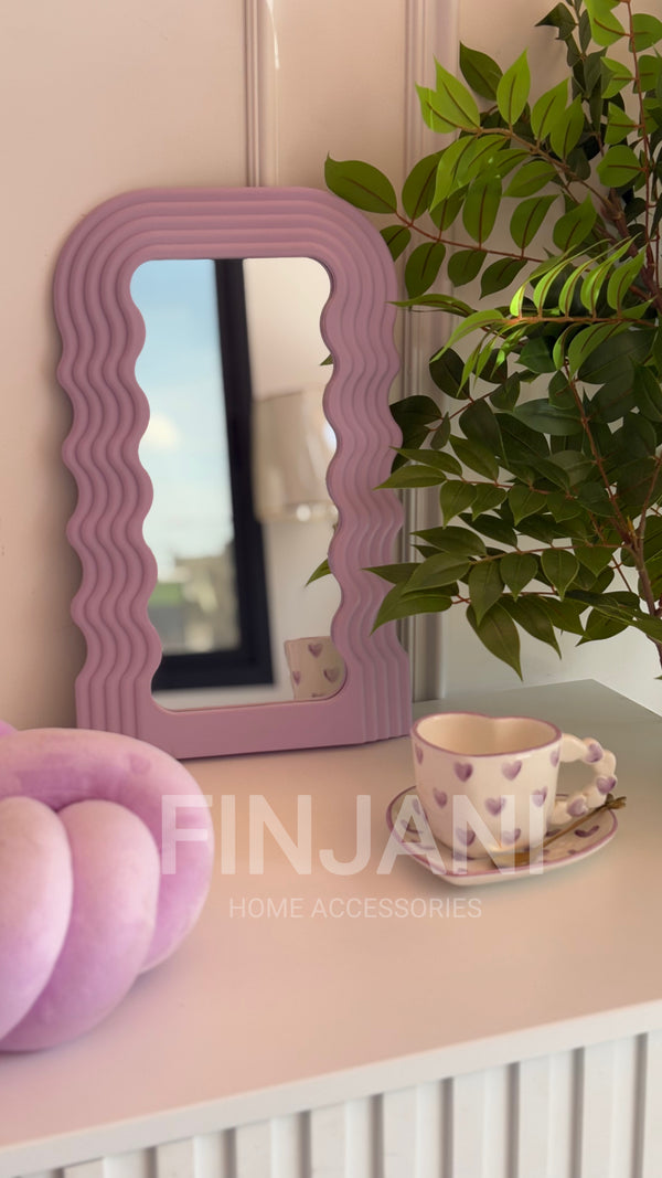 مراي محزز مموج بنفسجي 💜