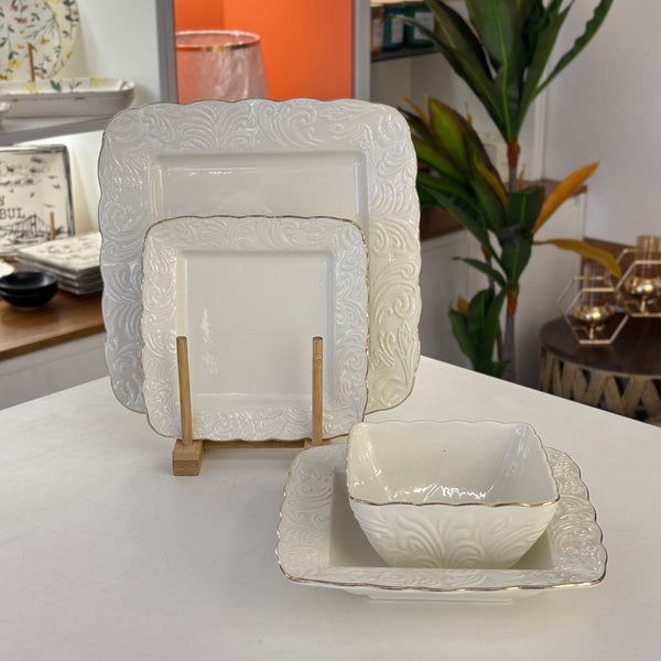 طقم سفره 24 قطعه مزغرف