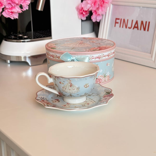 فنجان شاي العروسه 👗🌸