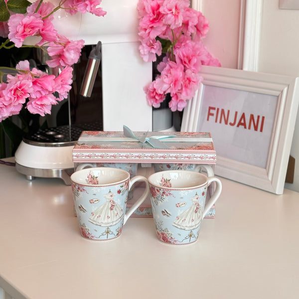 طقم شاي كبلز العروسه 👗🌸